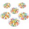 Juvale Foam Easter Egg Mini Pack - 0.5 x 0.7 in, Multicolor, 216 Count - Mini Foam Craft Eggs for DIY Projects & Easter Decor Vase Fillers